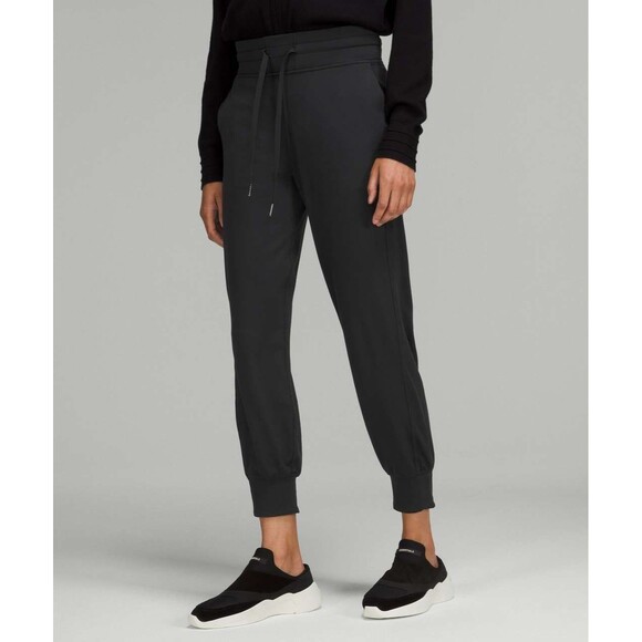 Lululemon Ready To Rulu Joggers Size 2 Black High Rise 7/8 Casual Pants W5DP3S - Picture 1 of 8